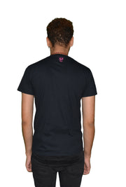 Mens Black/Pink Mark Of The Revolution T Shirt