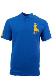 Mens Polo Shirt Ummah Blue