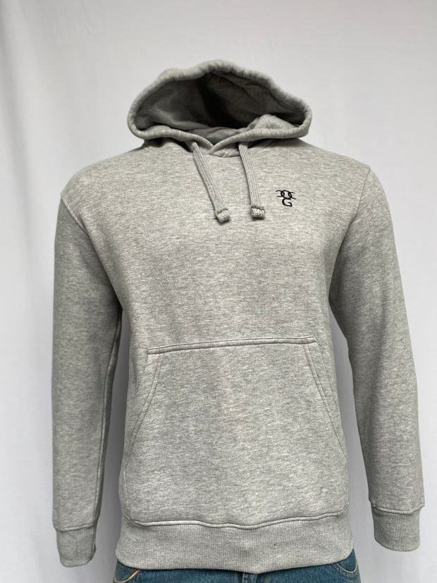 Hooded Pullover Light Grey Top