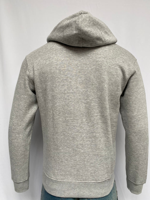 Hooded Pullover Light Grey Top