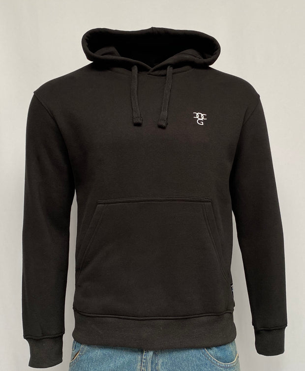 Hooded Pullover Black Top